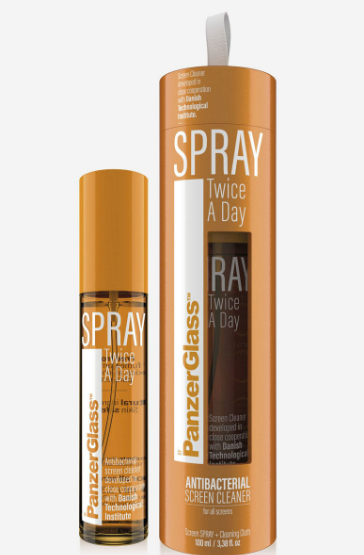 PanzerGlass | Antibacterial Spray Twice a Day | 100ml