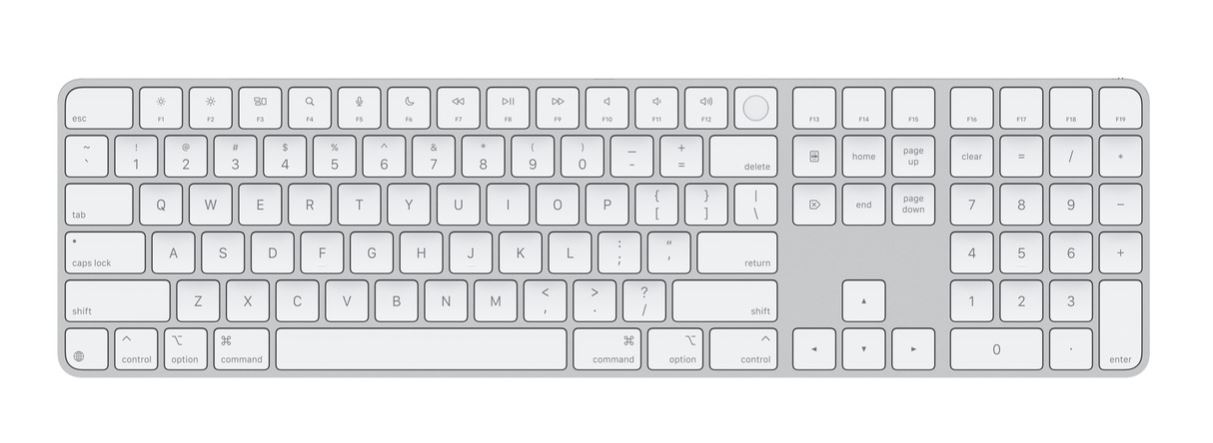 Apple Magic Keyboard with Touch ID and Numeric Keypad