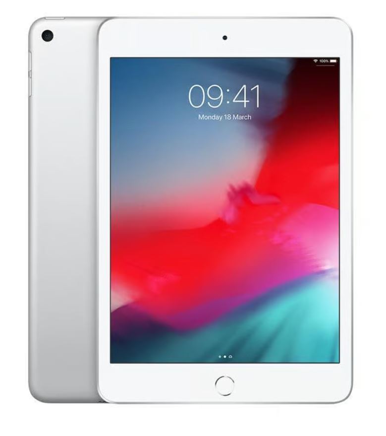 7.9″ iPad Mini 5 Wi-Fi + Cellular 256GB – Silver (5th Gen)