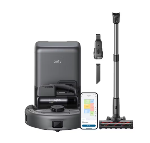 Eufy | E20 3-IN-1 Robot Vacuum | Black
