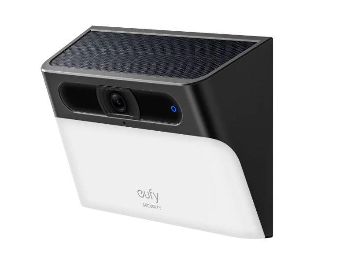Eufy | Solar Wall Light Cam S120 | Security Camera Outdoor | White/Black
