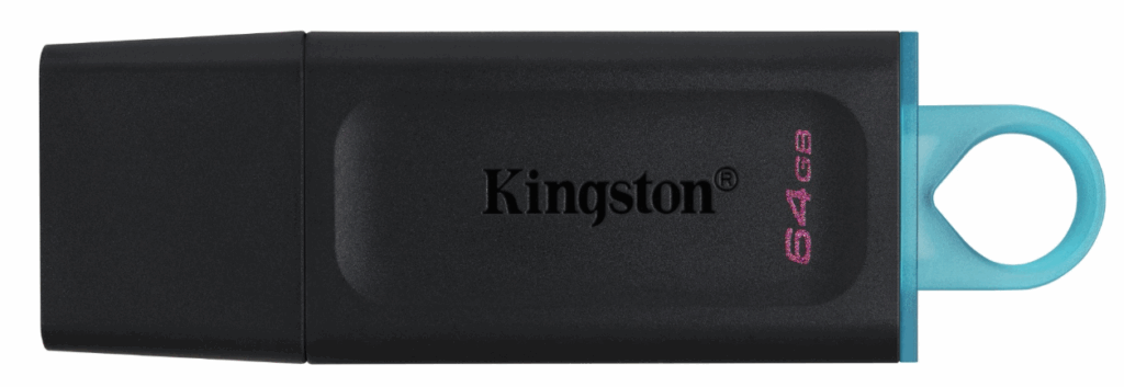 Kingston | DataTraveler Exodia 64GB Portable USB 3.2 Gen  | Black