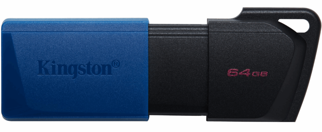 Kingston | DataTraveler 64GB Portable USB 3.2 Gen 1 Exodia M | Black & Blue