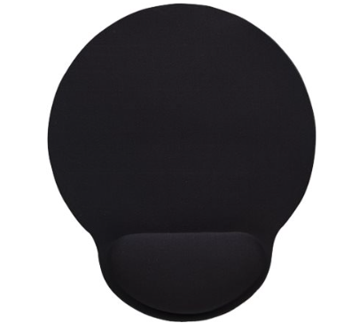 Manhattan | Wrist Gel Support Pad & Mouse Mat | Black