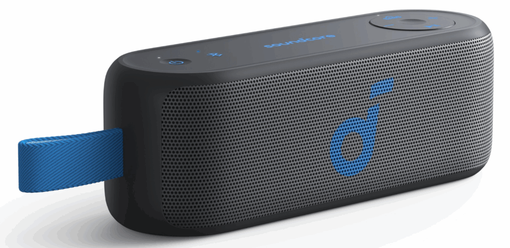 Soundcore | Select 3 Stereo Portable Speaker | Grey & Blue