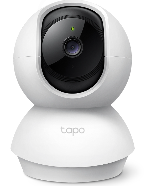 Tapo | Pan/Tilt Home Security Wi-Fi Camera | White/Black