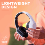 Trust Black White headset 1