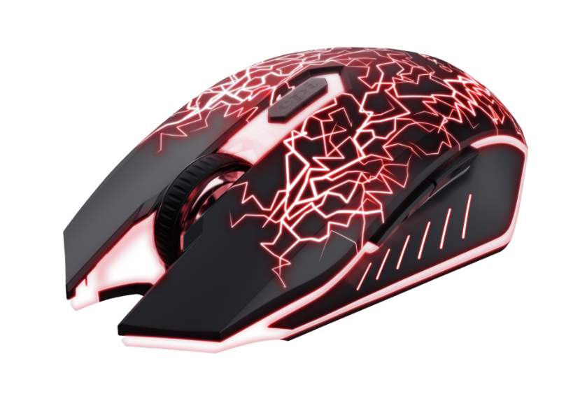 Trust | GXT107 Izza Wireless Gaming Mouse | Black
