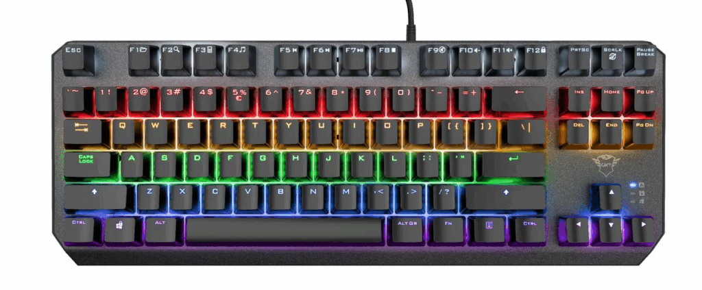 Trust | GXT834 Callaz Gaming Keyboard | Black