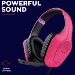 Trust Pink headset 2