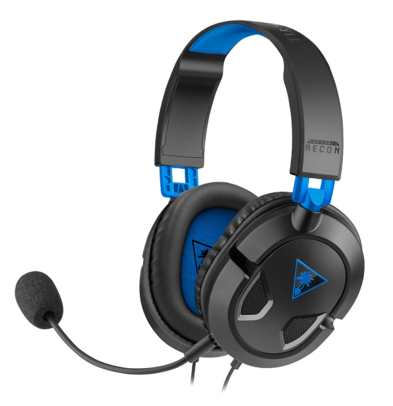 Turtle Beach | Recon 50P Wired Gaming Headset | Black & Blue
