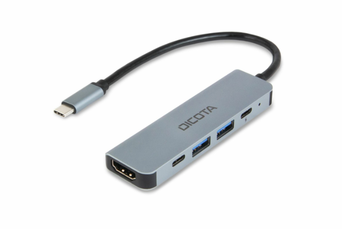 DICOTA | Interface Hub USB Type-C  | Black