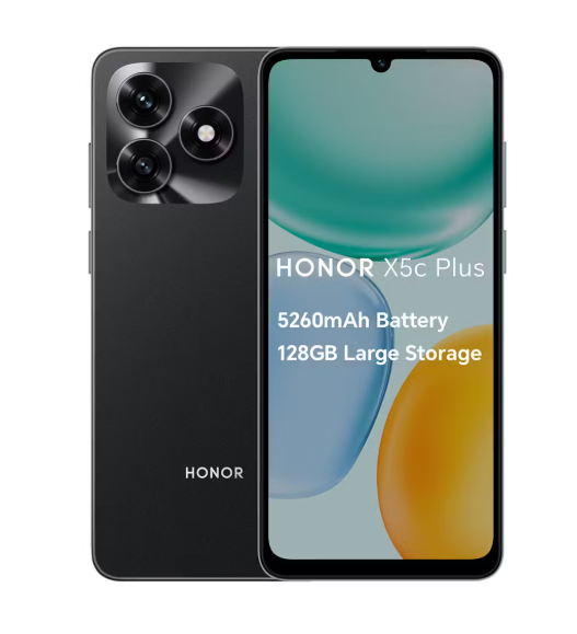 Honor X5c Plus | 4GB | 128GB | 4G | SIM Free | Midnight Black