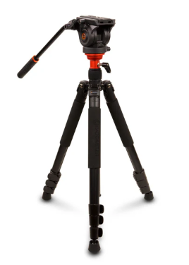 Padcaster | Fluid Head Tripod | Monopod | Black