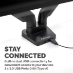 Felloews Dual Monitor Arm-Monitor 4