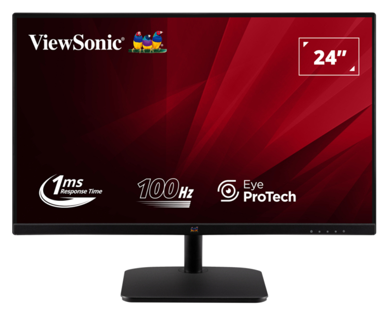 Viewsonic | 24″ | Full HD LED Monitor | Black