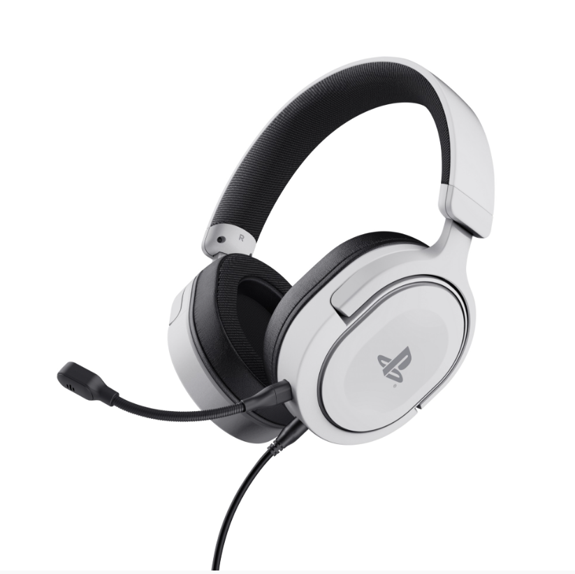 Trust | GXT 498 Forta Wired Gaming Headset | White & Black